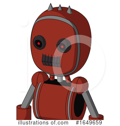 Royalty-Free (RF) Robot Clipart Illustration by Leo Blanchette - Stock Sample #1649659