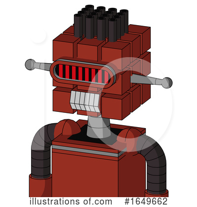 Royalty-Free (RF) Robot Clipart Illustration by Leo Blanchette - Stock Sample #1649662