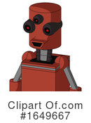 Robot Clipart #1649667 by Leo Blanchette