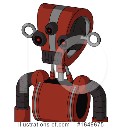 Royalty-Free (RF) Robot Clipart Illustration by Leo Blanchette - Stock Sample #1649675
