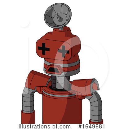 Royalty-Free (RF) Robot Clipart Illustration by Leo Blanchette - Stock Sample #1649681