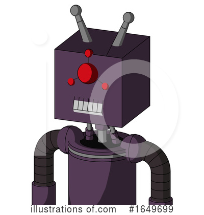 Royalty-Free (RF) Robot Clipart Illustration by Leo Blanchette - Stock Sample #1649699