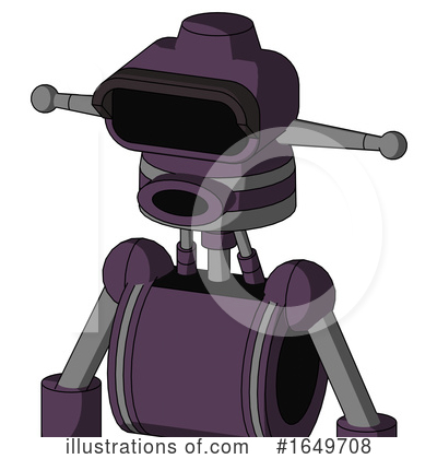 Royalty-Free (RF) Robot Clipart Illustration by Leo Blanchette - Stock Sample #1649708