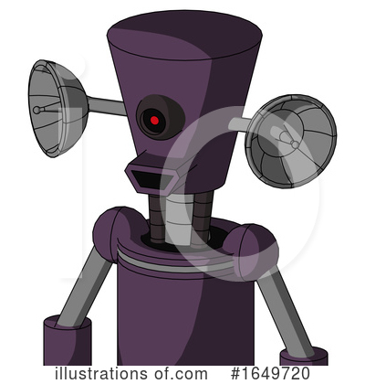 Royalty-Free (RF) Robot Clipart Illustration by Leo Blanchette - Stock Sample #1649720