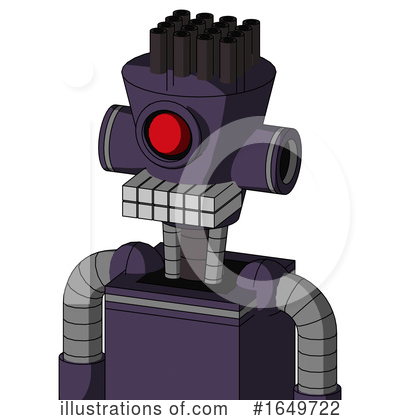 Royalty-Free (RF) Robot Clipart Illustration by Leo Blanchette - Stock Sample #1649722