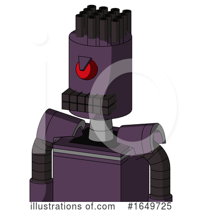 Royalty-Free (RF) Robot Clipart Illustration by Leo Blanchette - Stock Sample #1649725