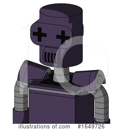 Royalty-Free (RF) Robot Clipart Illustration by Leo Blanchette - Stock Sample #1649726
