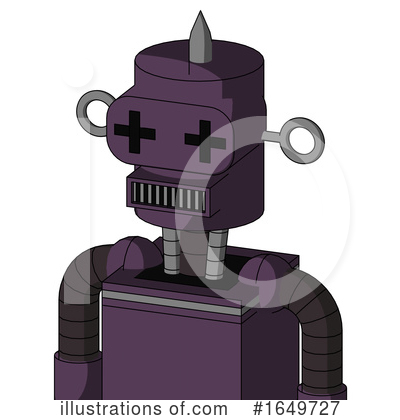 Royalty-Free (RF) Robot Clipart Illustration by Leo Blanchette - Stock Sample #1649727