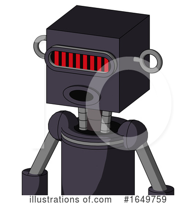 Royalty-Free (RF) Robot Clipart Illustration by Leo Blanchette - Stock Sample #1649759