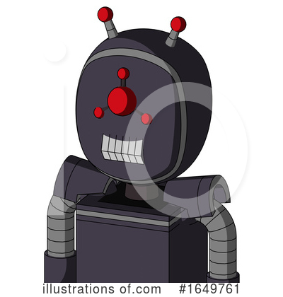 Royalty-Free (RF) Robot Clipart Illustration by Leo Blanchette - Stock Sample #1649761