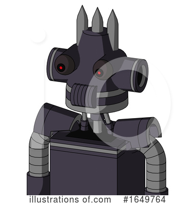 Royalty-Free (RF) Robot Clipart Illustration by Leo Blanchette - Stock Sample #1649764