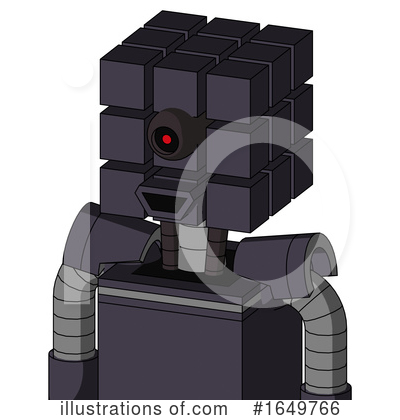Royalty-Free (RF) Robot Clipart Illustration by Leo Blanchette - Stock Sample #1649766