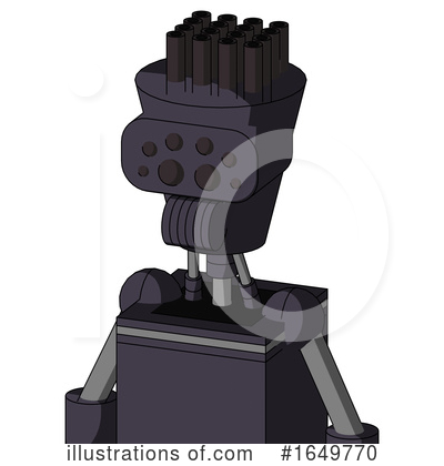 Royalty-Free (RF) Robot Clipart Illustration by Leo Blanchette - Stock Sample #1649770