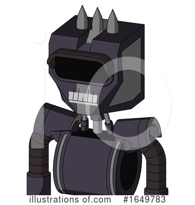 Royalty-Free (RF) Robot Clipart Illustration by Leo Blanchette - Stock Sample #1649783
