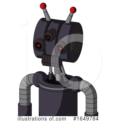 Royalty-Free (RF) Robot Clipart Illustration by Leo Blanchette - Stock Sample #1649784