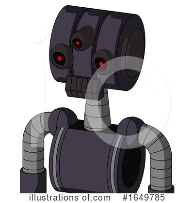 Royalty-Free (RF) Robot Clipart Illustration by Leo Blanchette - Stock Sample #1649785