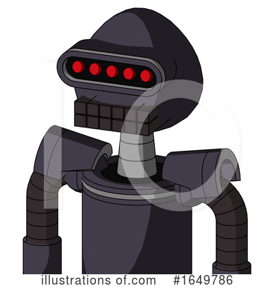 Royalty-Free (RF) Robot Clipart Illustration by Leo Blanchette - Stock Sample #1649786