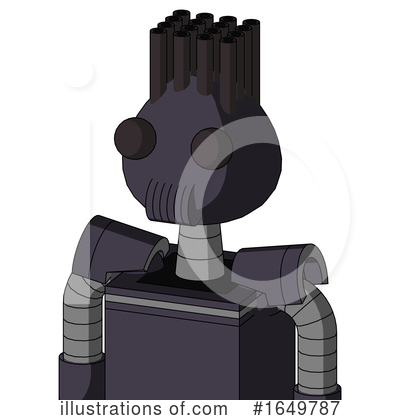 Royalty-Free (RF) Robot Clipart Illustration by Leo Blanchette - Stock Sample #1649787