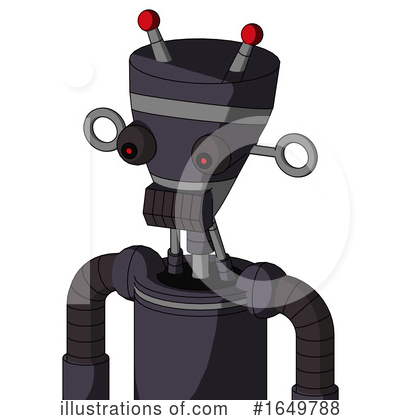 Royalty-Free (RF) Robot Clipart Illustration by Leo Blanchette - Stock Sample #1649788