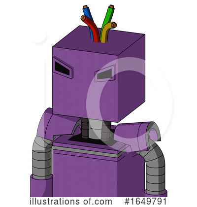 Royalty-Free (RF) Robot Clipart Illustration by Leo Blanchette - Stock Sample #1649791