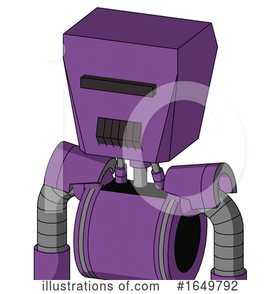 Royalty-Free (RF) Robot Clipart Illustration by Leo Blanchette - Stock Sample #1649792