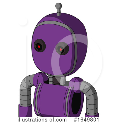 Royalty-Free (RF) Robot Clipart Illustration by Leo Blanchette - Stock Sample #1649801