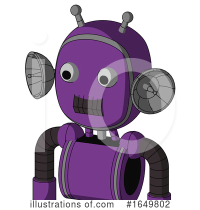 Royalty-Free (RF) Robot Clipart Illustration by Leo Blanchette - Stock Sample #1649802