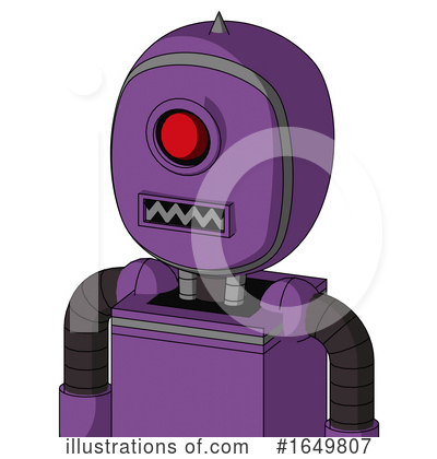 Royalty-Free (RF) Robot Clipart Illustration by Leo Blanchette - Stock Sample #1649807