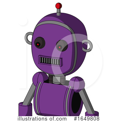 Royalty-Free (RF) Robot Clipart Illustration by Leo Blanchette - Stock Sample #1649808