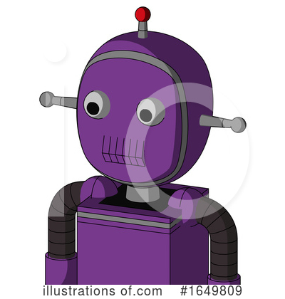 Royalty-Free (RF) Robot Clipart Illustration by Leo Blanchette - Stock Sample #1649809