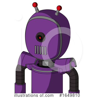 Royalty-Free (RF) Robot Clipart Illustration by Leo Blanchette - Stock Sample #1649810