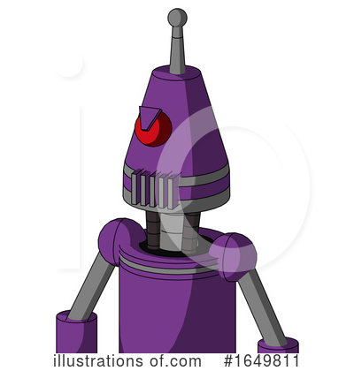 Royalty-Free (RF) Robot Clipart Illustration by Leo Blanchette - Stock Sample #1649811