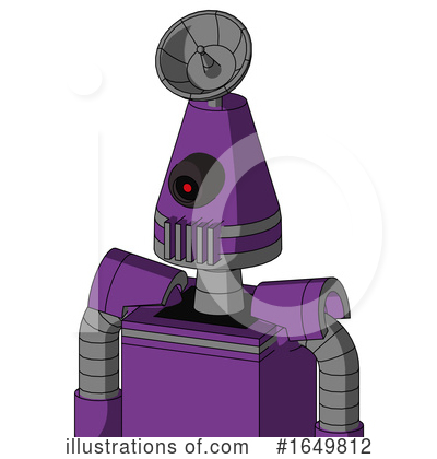 Royalty-Free (RF) Robot Clipart Illustration by Leo Blanchette - Stock Sample #1649812