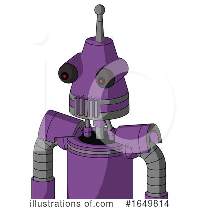 Royalty-Free (RF) Robot Clipart Illustration by Leo Blanchette - Stock Sample #1649814