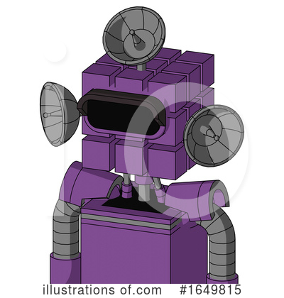 Royalty-Free (RF) Robot Clipart Illustration by Leo Blanchette - Stock Sample #1649815