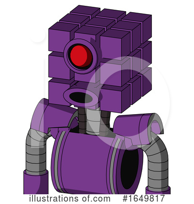 Royalty-Free (RF) Robot Clipart Illustration by Leo Blanchette - Stock Sample #1649817