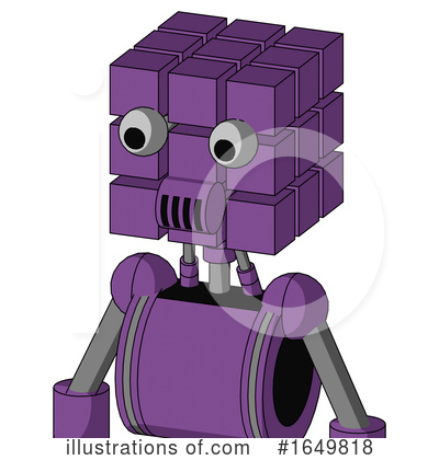 Royalty-Free (RF) Robot Clipart Illustration by Leo Blanchette - Stock Sample #1649818