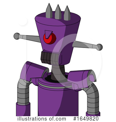 Royalty-Free (RF) Robot Clipart Illustration by Leo Blanchette - Stock Sample #1649820