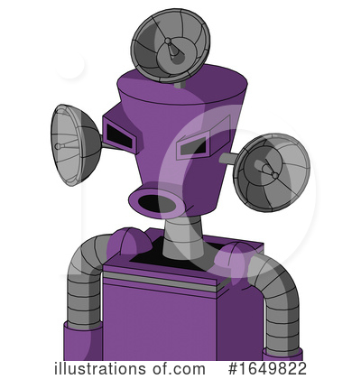 Royalty-Free (RF) Robot Clipart Illustration by Leo Blanchette - Stock Sample #1649822