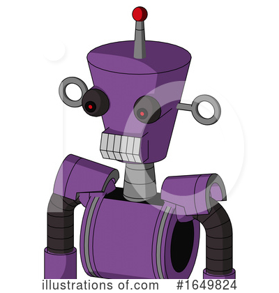 Royalty-Free (RF) Robot Clipart Illustration by Leo Blanchette - Stock Sample #1649824