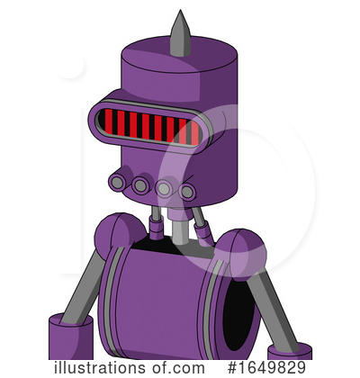 Royalty-Free (RF) Robot Clipart Illustration by Leo Blanchette - Stock Sample #1649829