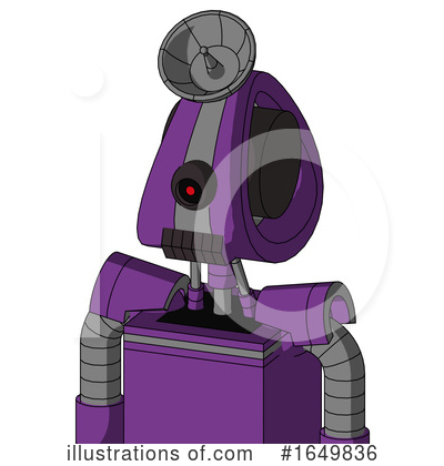 Royalty-Free (RF) Robot Clipart Illustration by Leo Blanchette - Stock Sample #1649836
