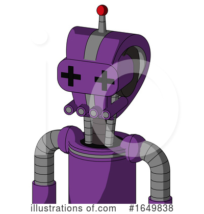 Royalty-Free (RF) Robot Clipart Illustration by Leo Blanchette - Stock Sample #1649838