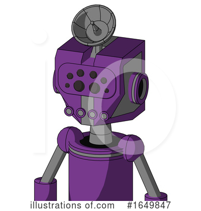 Royalty-Free (RF) Robot Clipart Illustration by Leo Blanchette - Stock Sample #1649847