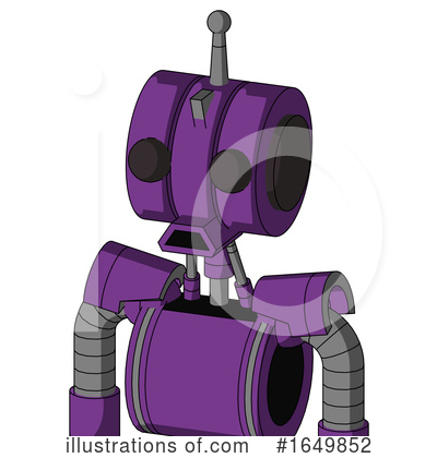 Royalty-Free (RF) Robot Clipart Illustration by Leo Blanchette - Stock Sample #1649852