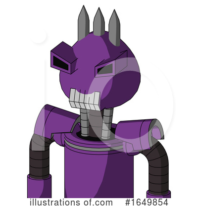 Royalty-Free (RF) Robot Clipart Illustration by Leo Blanchette - Stock Sample #1649854