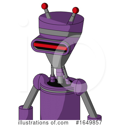 Royalty-Free (RF) Robot Clipart Illustration by Leo Blanchette - Stock Sample #1649857