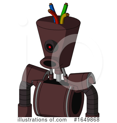 Royalty-Free (RF) Robot Clipart Illustration by Leo Blanchette - Stock Sample #1649868