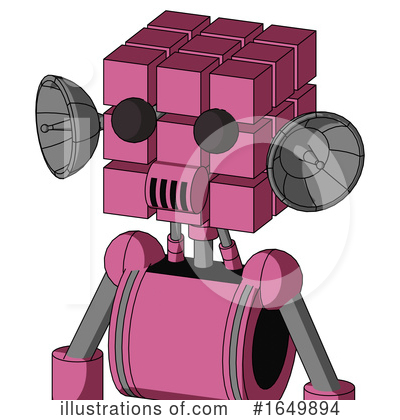 Royalty-Free (RF) Robot Clipart Illustration by Leo Blanchette - Stock Sample #1649894