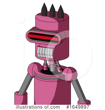 Royalty-Free (RF) Robot Clipart Illustration by Leo Blanchette - Stock Sample #1649897